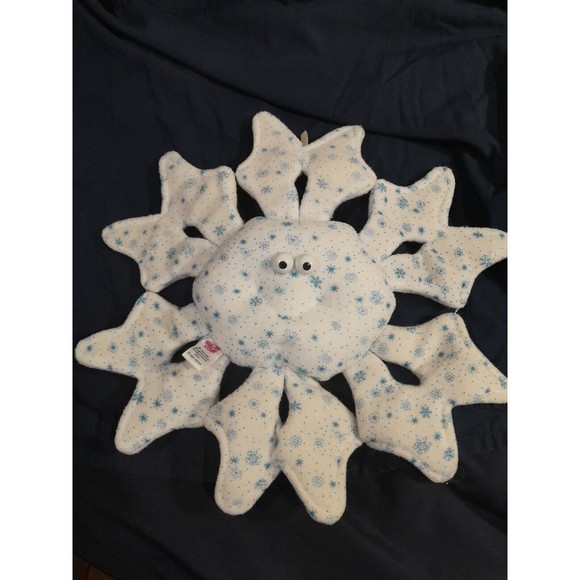 Vintage Sugar Loaf Snowflake Plush, Rare HTF 15 inch - Picture 3 of 4